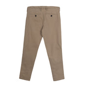 Beige Cotton Trousers