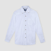 Classic White Slim Fit Cotton Shirt