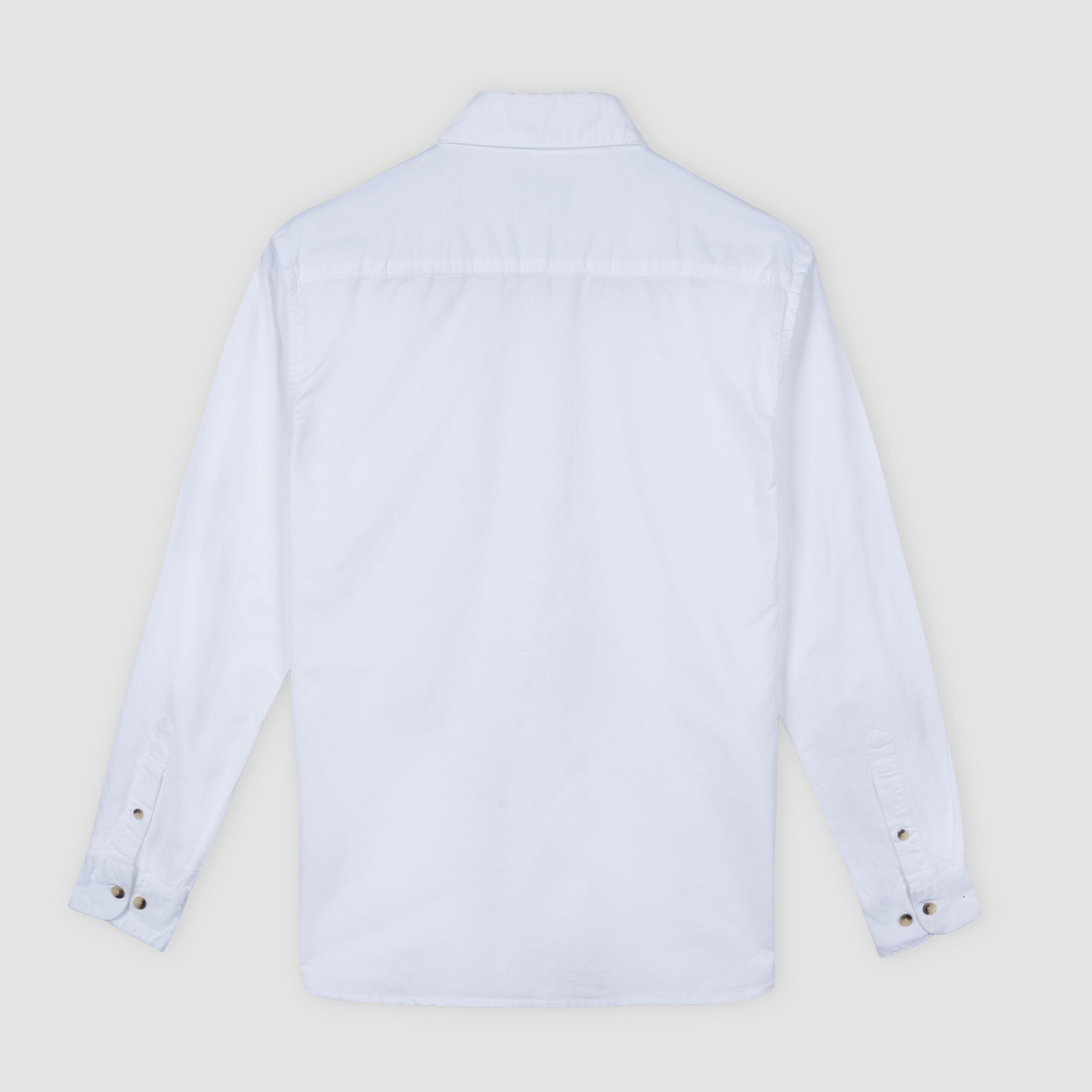 Classic White Slim Fit Cotton Shirt